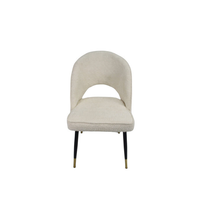 Venice Cream Boucle Dining Chair