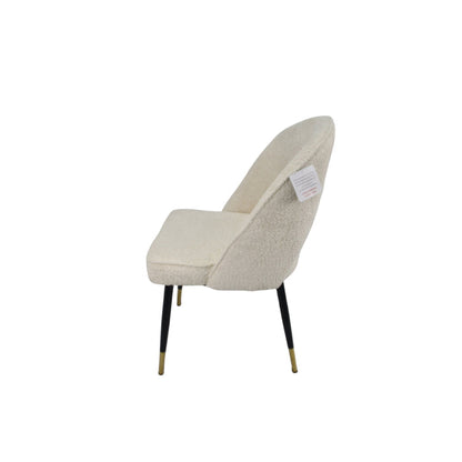 Venice Cream Boucle Dining Chair