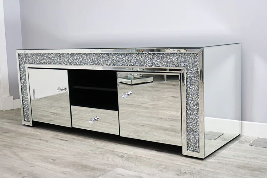 Crushed Diamond TV Unit