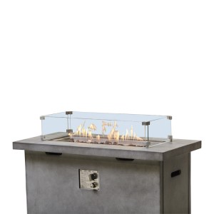 Light Grey Fire Table