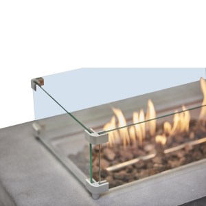 Light Grey Fire Table