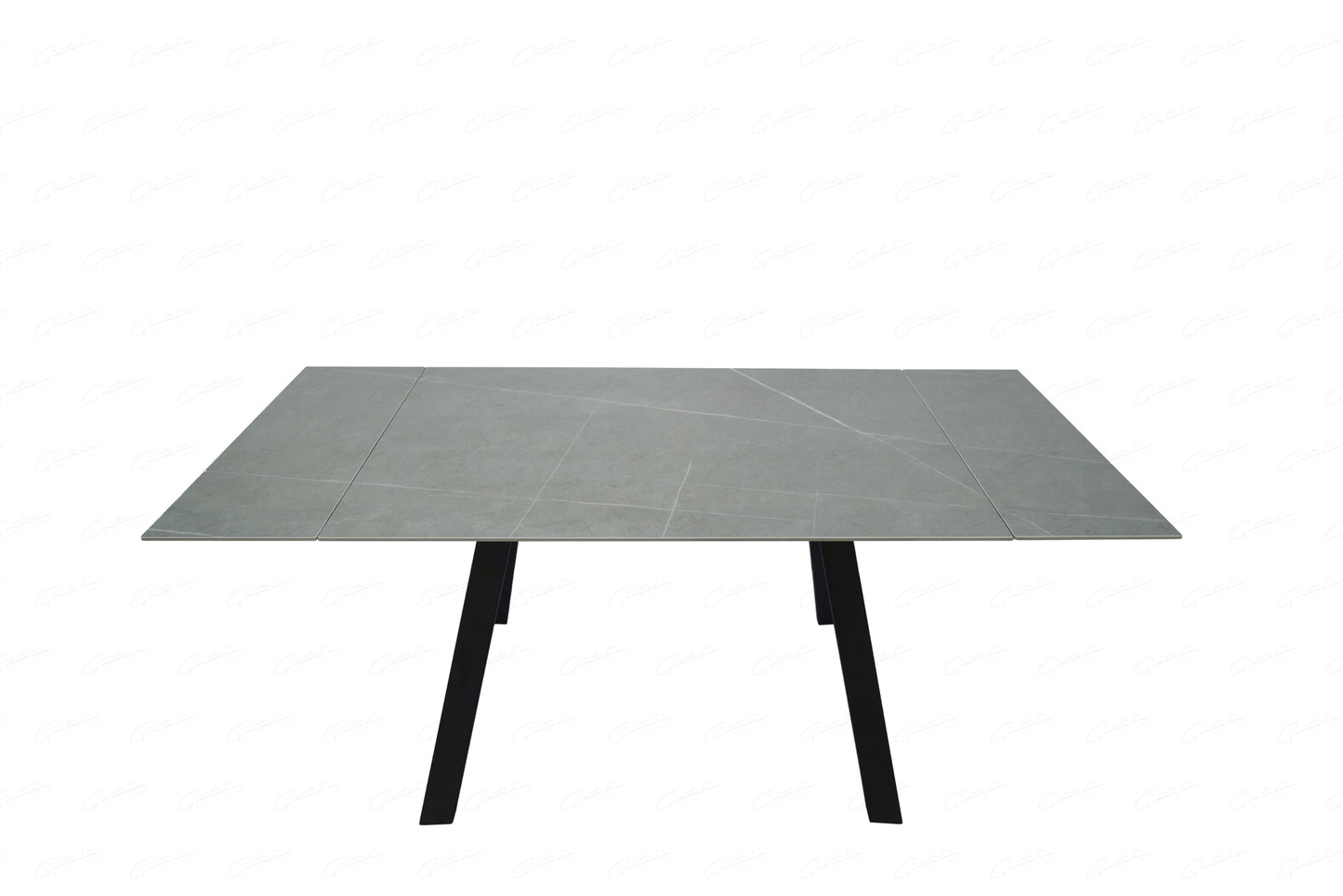 Rische Amani Grey Sintered Stone Extending Table (2 Sizes)