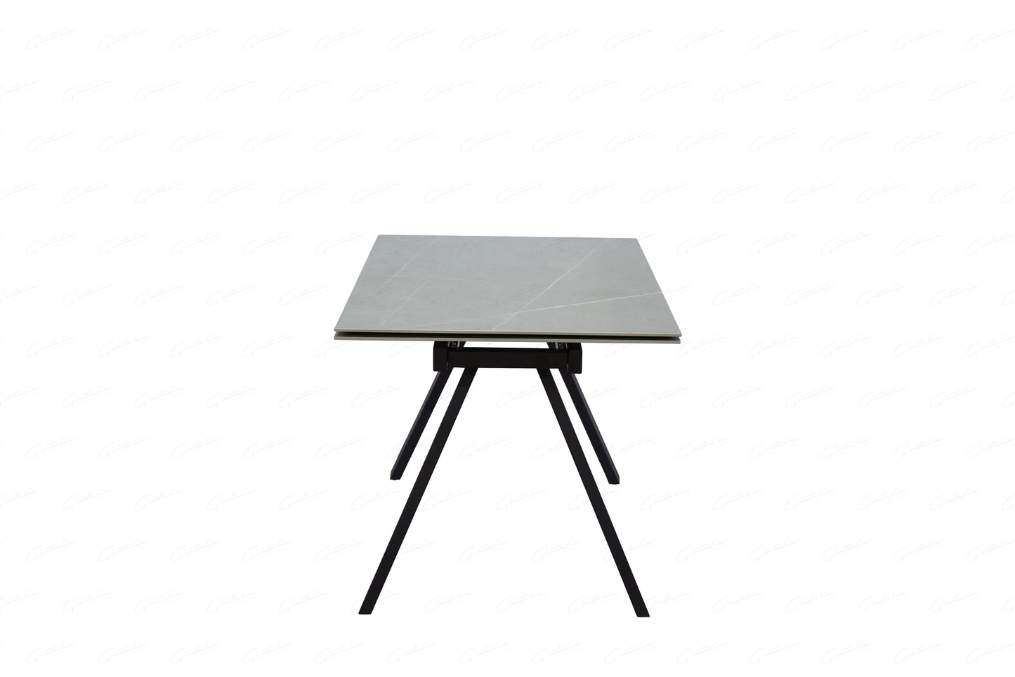 Rische Amani Grey Sintered Stone Extending Table (2 Sizes)