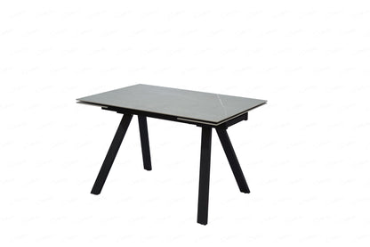 Rische Amani Grey Sintered Stone Extending Table (2 Sizes)