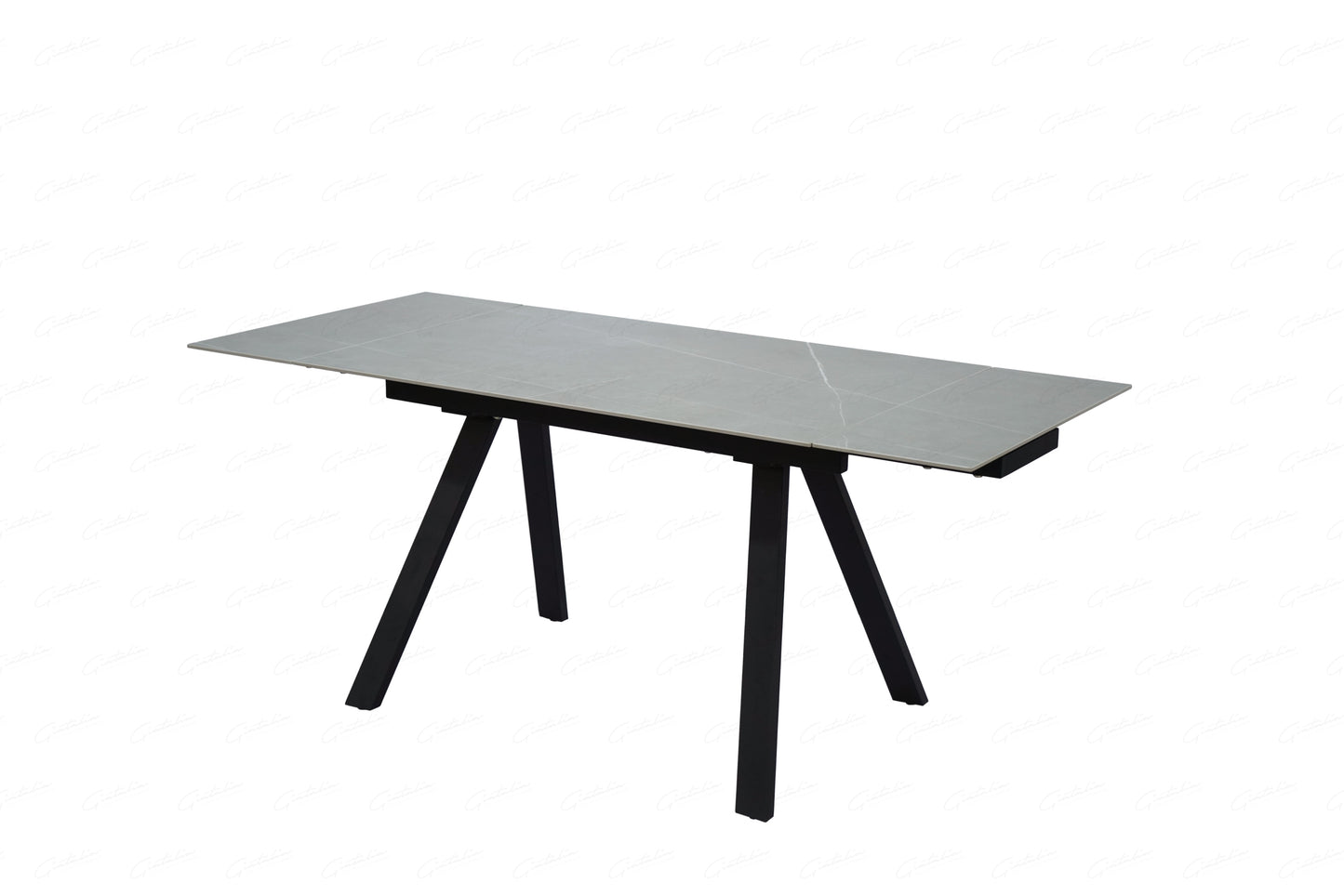 Rische Amani Grey Sintered Stone Extending Table (2 Sizes)