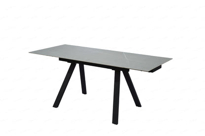 Rische Amani Grey Sintered Stone Extending Table (2 Sizes)