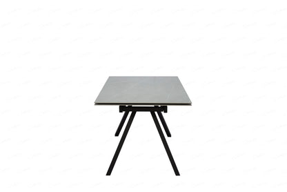 Rische Amani Grey Sintered Stone Extending Table (2 Sizes)