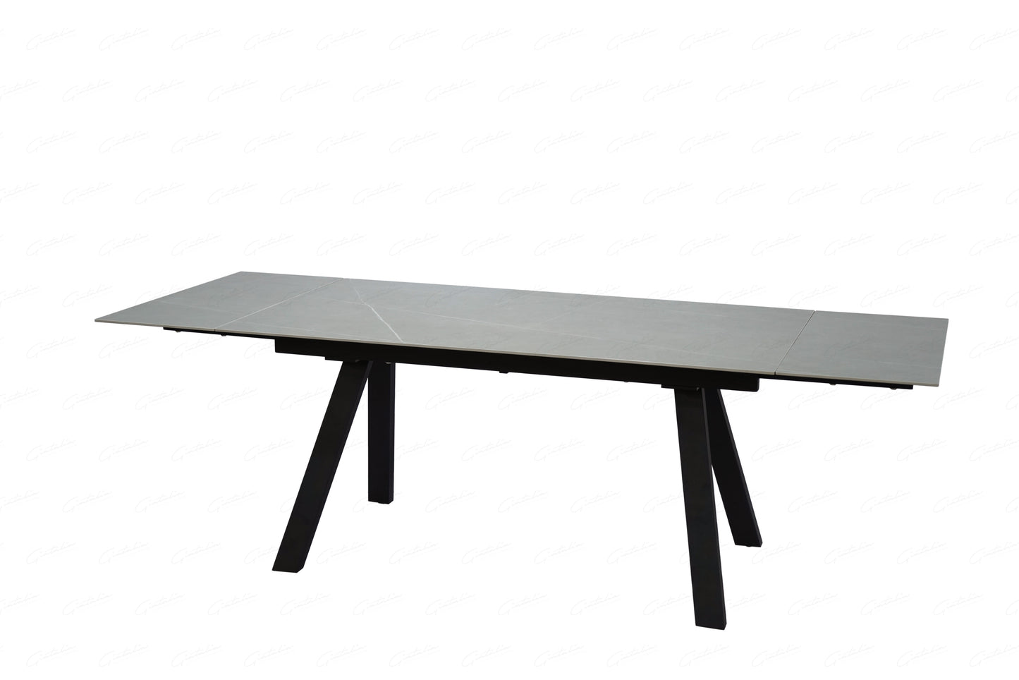 Rische Amani Grey Sintered Stone Extending Table (2 Sizes)