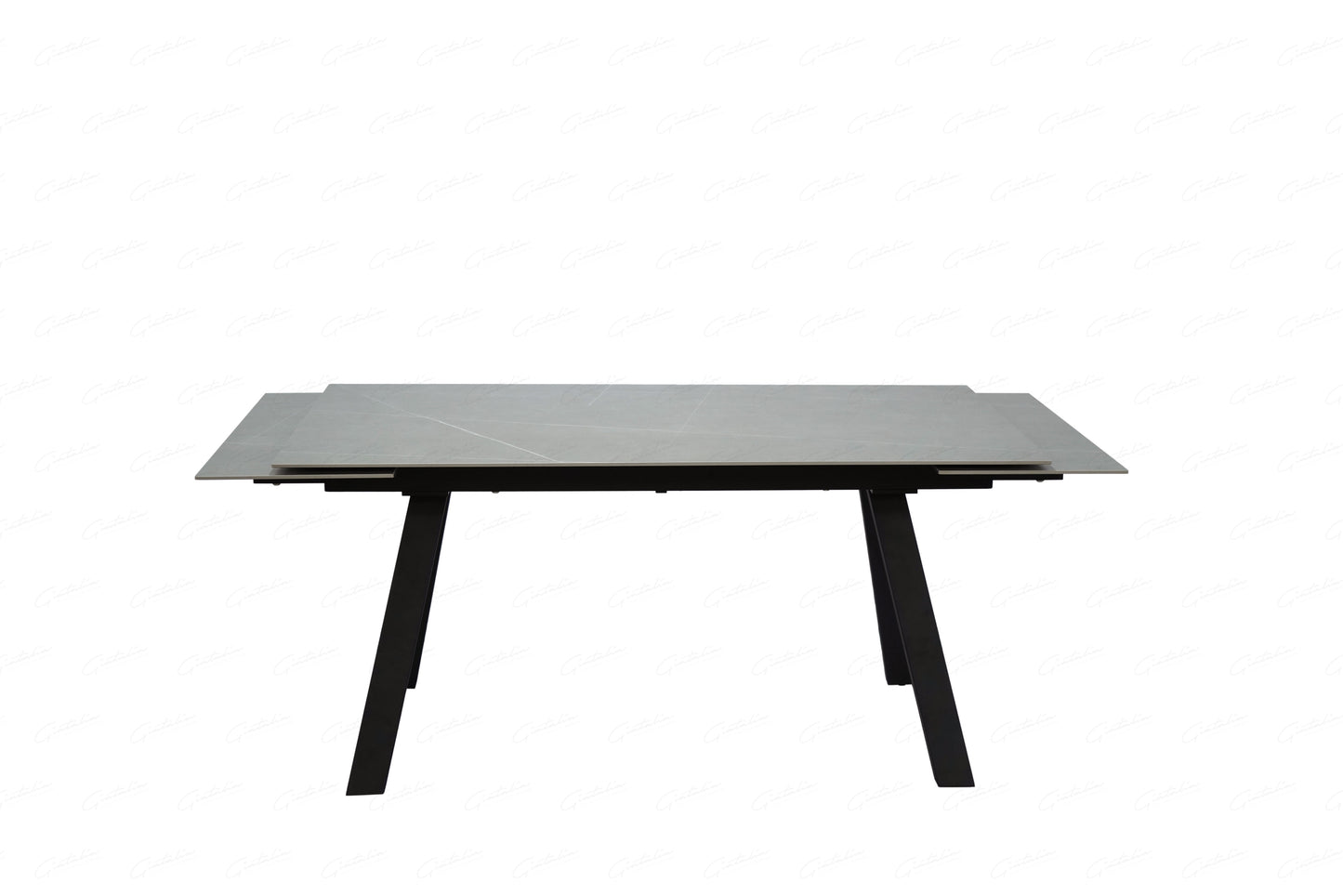 Rische Amani Grey Sintered Stone Extending Table (2 Sizes)