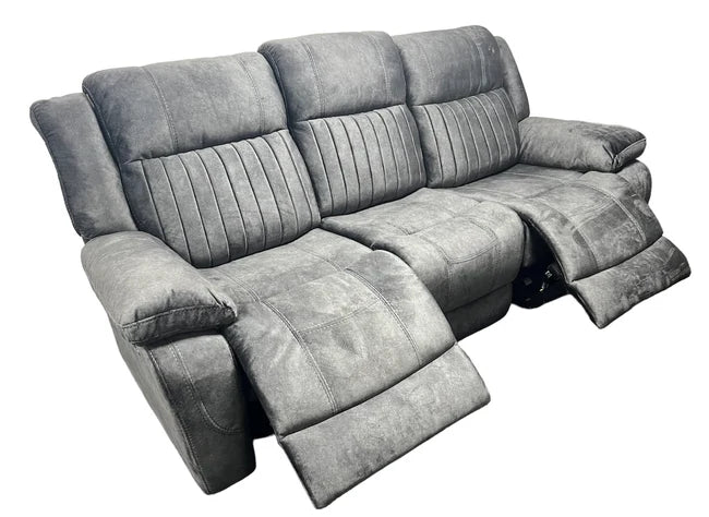 Rose Electric Sofa 3,2 or 1 Seater Recliner In Grey