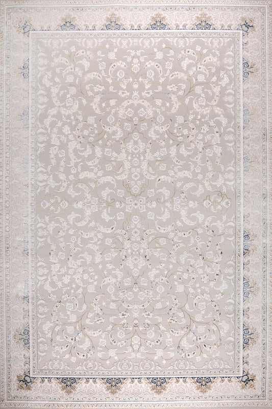 Sapphire Blue Grey Rug