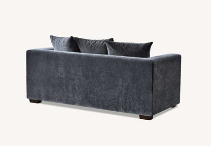 Gramercy 3 or 2 Seater in Steel Velvet