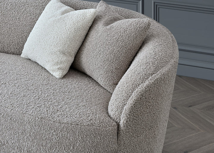 Nolita Boucle Teddy Sofa and Accent Chair (Koala or Latte Colour)