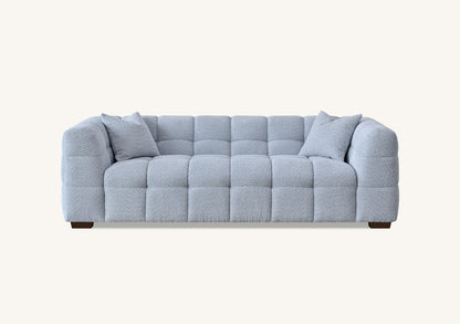 Tribeca Sofa Range in Pearl Boucle Fabric