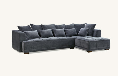 Gramercy Corner Group in Steel Velvet