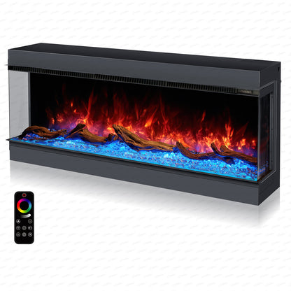 The Cullinan 3 Sided Deep Fire - 71 inch