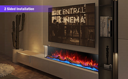 The Cullinan 3 Sided Deep Fire - 71 inch