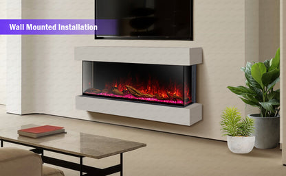 The Cullinan 3 Sided Deep Fire - 71 inch