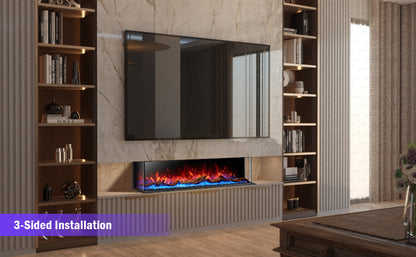 The Cullinan 3 Sided Deep Fire - 71 inch