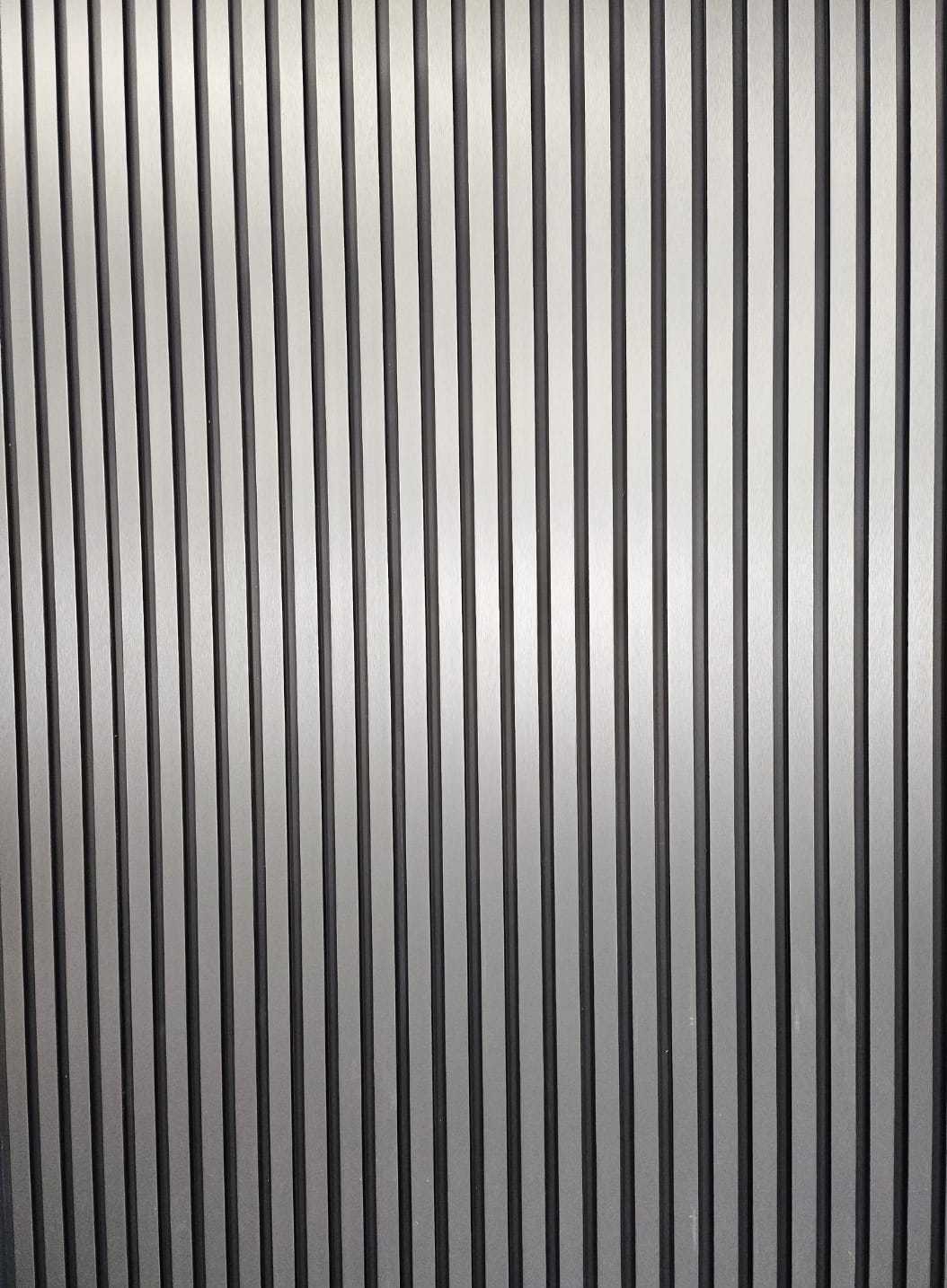 Wood effect Wall Panels Silver/Black