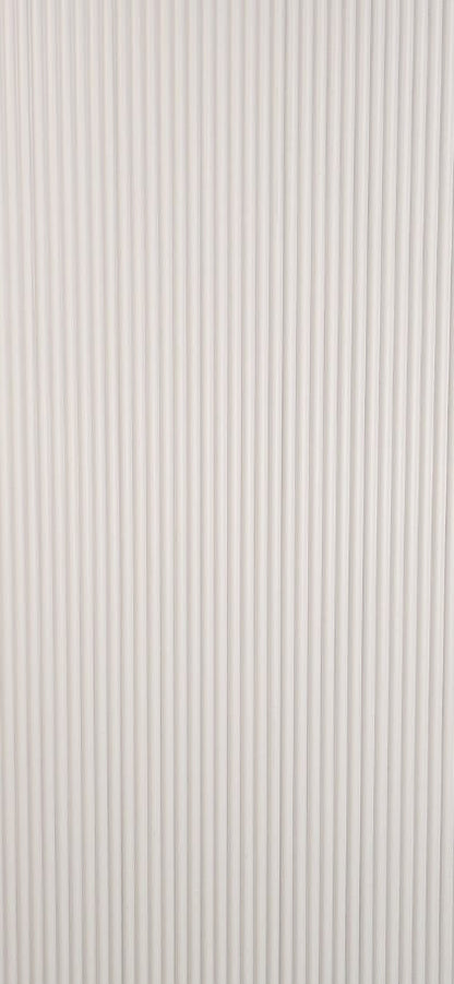 Decorative Fluted Wall Panels - White