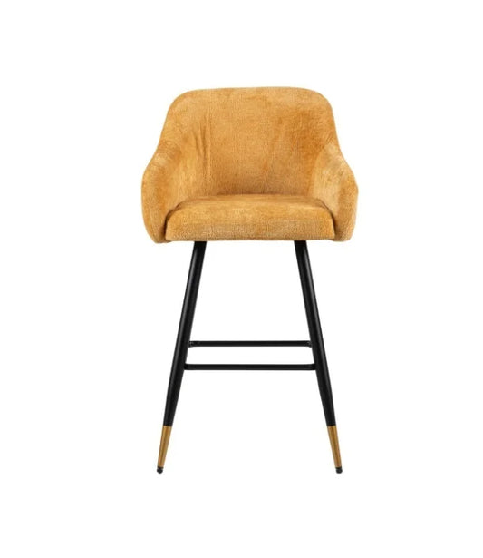 Zurich Mustard Bar Stool