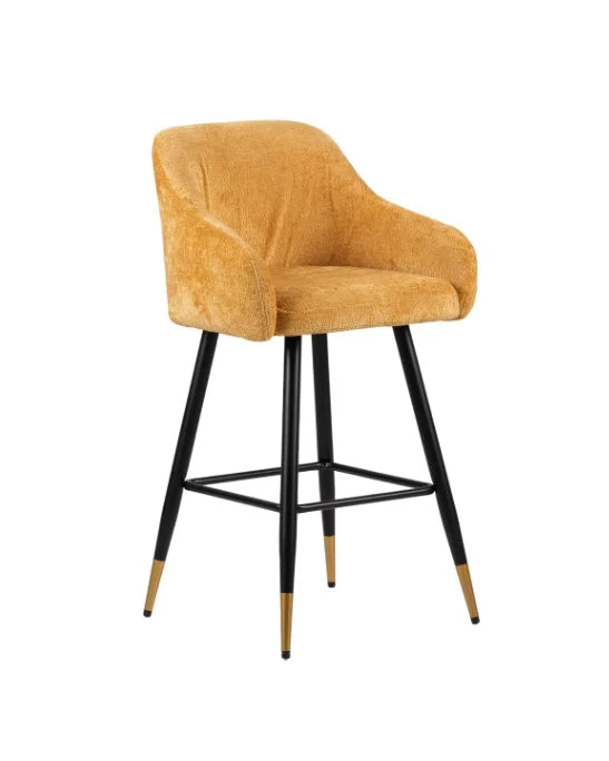 Zurich Mustard Bar Stool