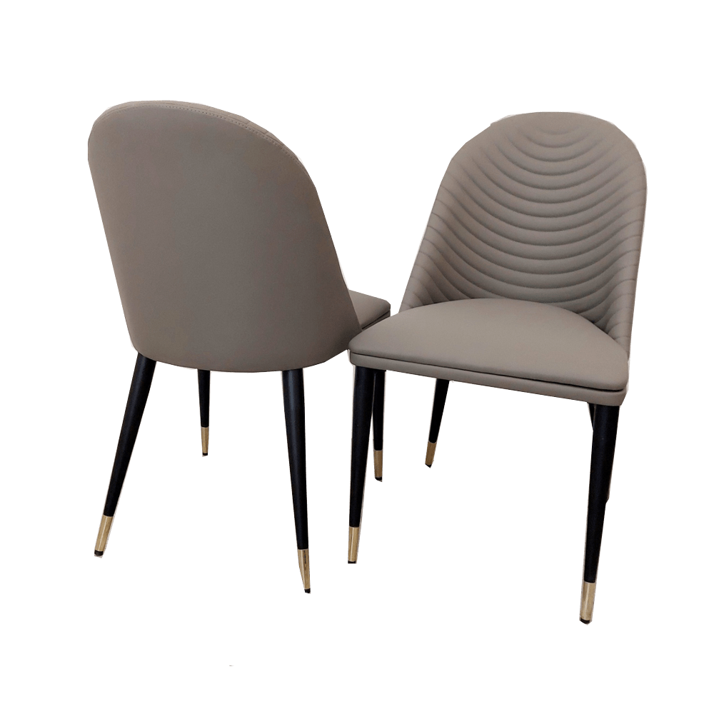 Alba Leather Dining Chair (3 Colours) - MyForeverFurnishings