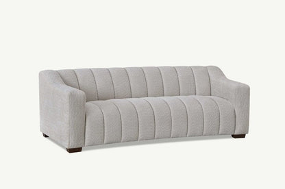 Astoria 3 Seater Sofa in Oatmeal Boucle Fabric - MyForeverFurnishings