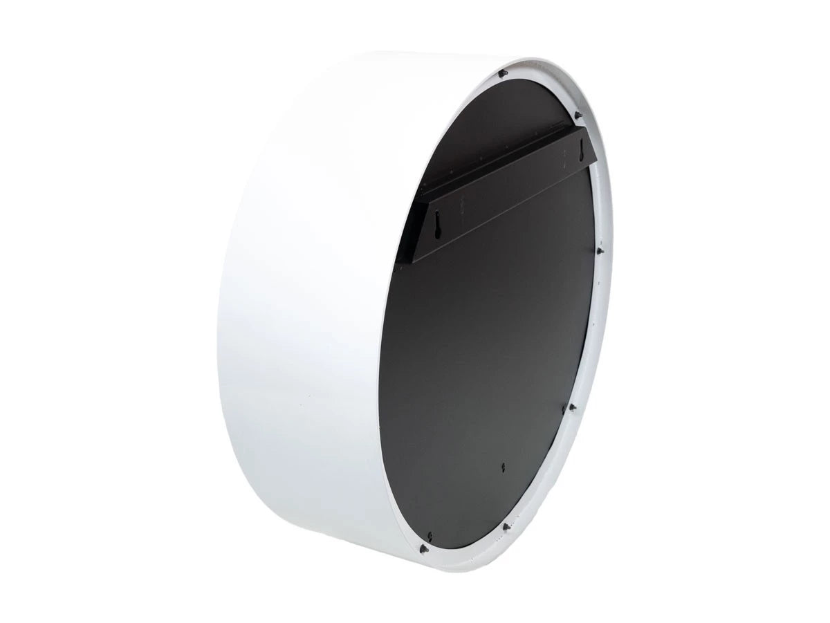 Delaware White - Round Wall Mounted Biofireplace