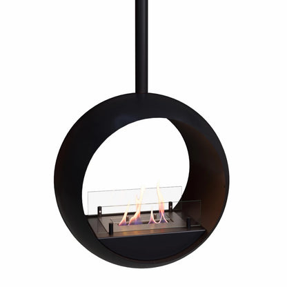 Edmonton 2-sided Suspended Bioethanol Fireplace - My Forever Furnishings