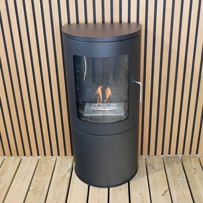 Richmond - Bioethanol Fire Stove with Flat Back