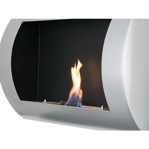 Ocean - Stainless Steel Bio Wall Fireplace