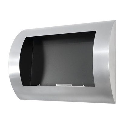 Ocean - Stainless Steel Bio Wall Fireplace