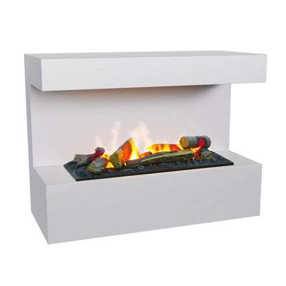 Steinsdal - White - Wall-Mounted Vapor Fireplace - My Forever Furnishings