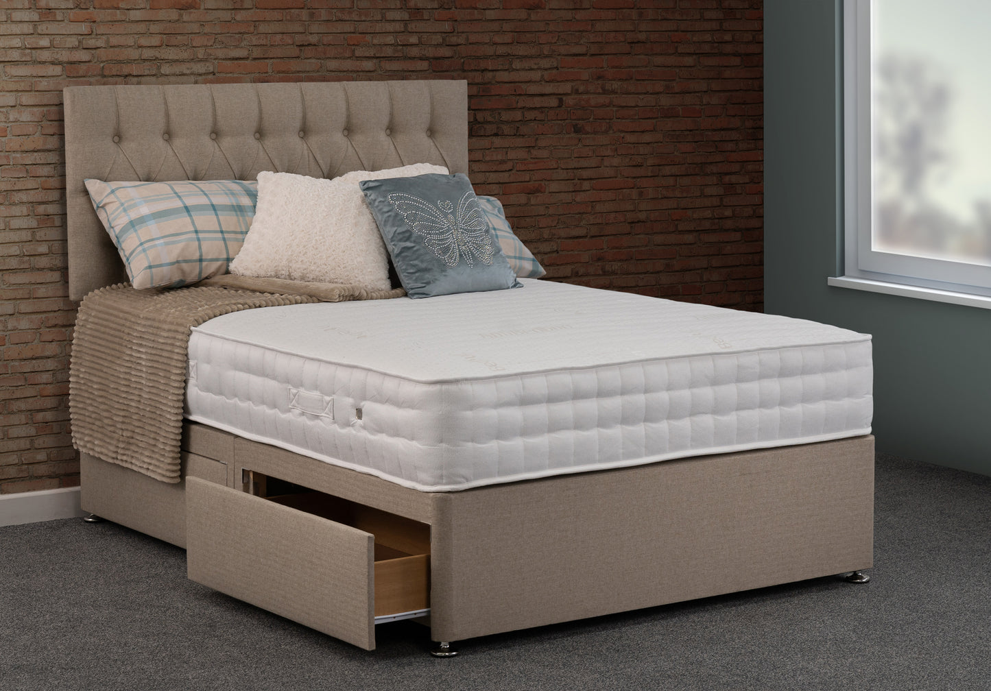 Sweet Dreams Wellbeing Antibug 1000 Pocket Sprung Mattress