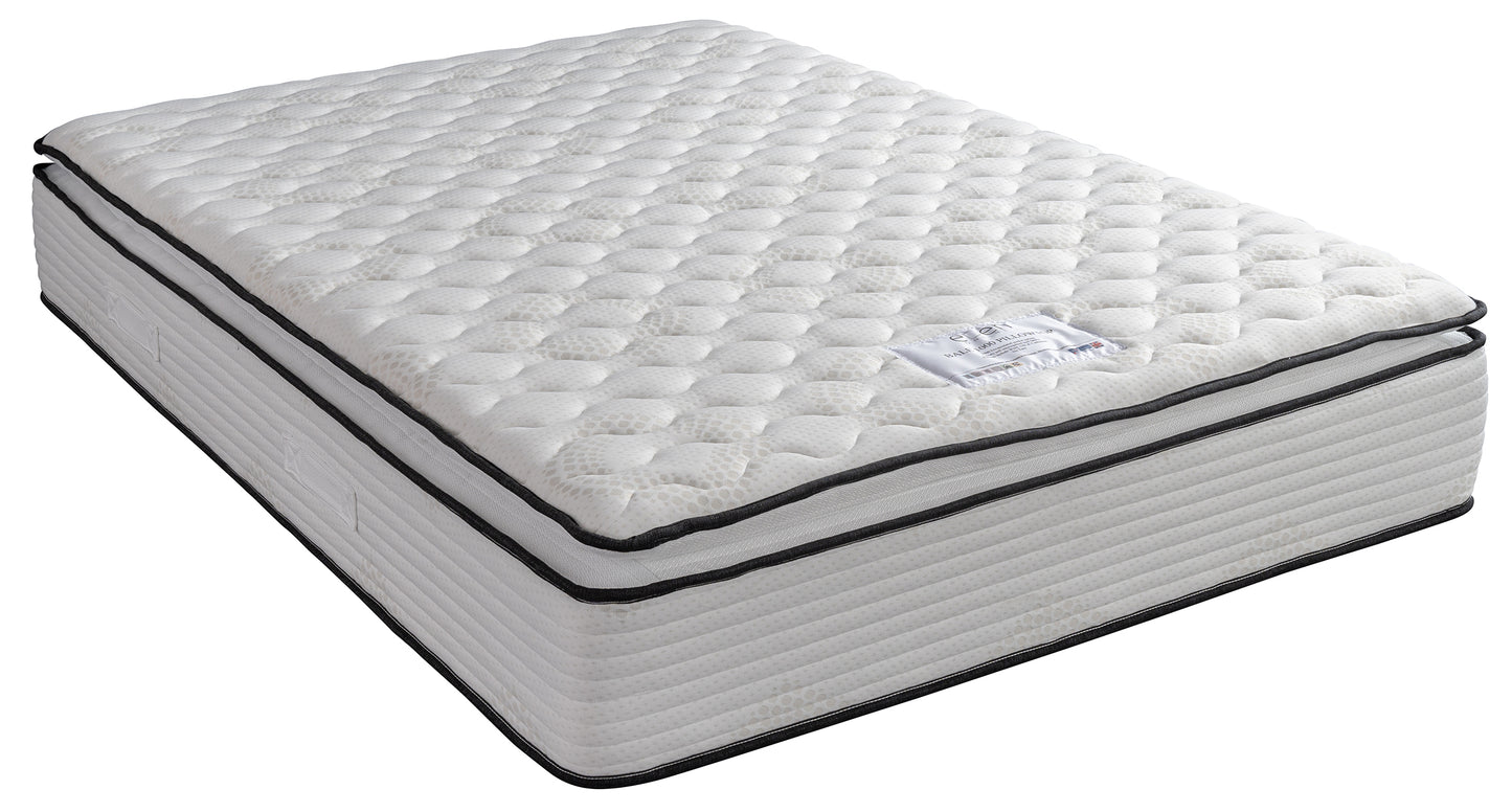 Sweet Dreams Bale 1000 Encapsulated Pillowtop Pocket Sprung Mattress