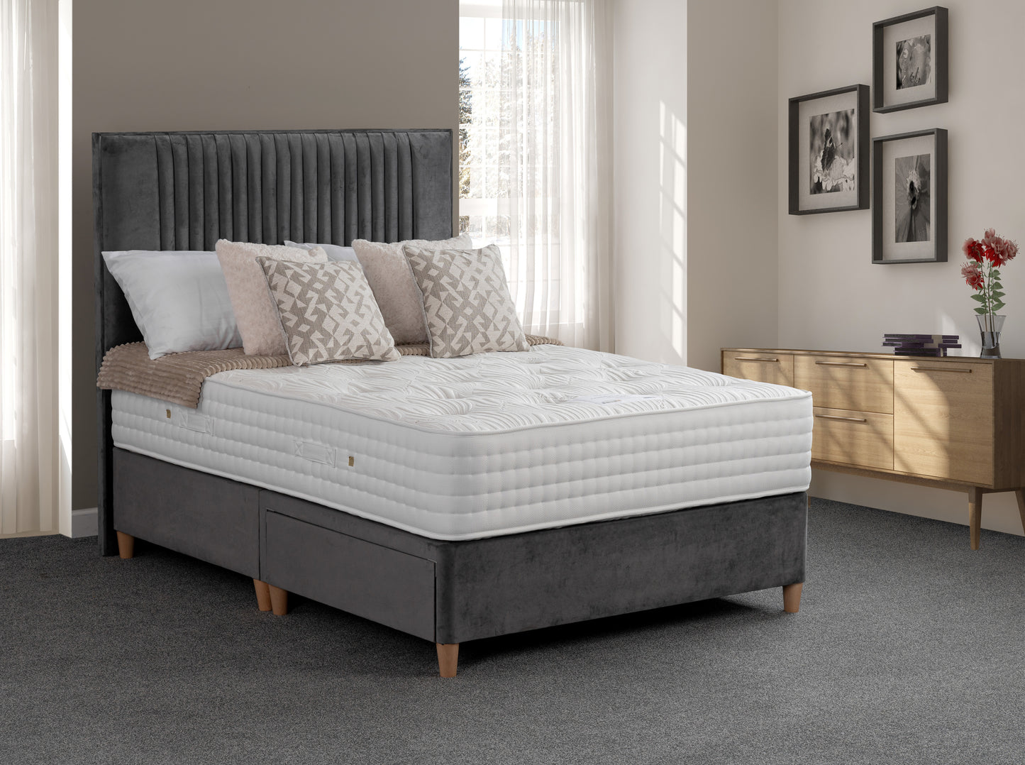 Sweet Dreams Cashmere Ortho 2000 Pocket Sprung Mattress