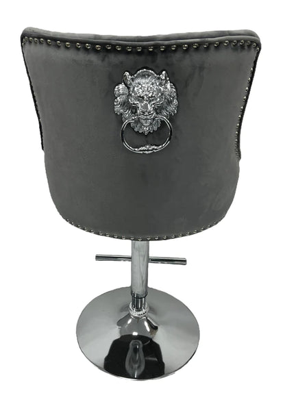 Chelsea Dark Grey Bar Stool