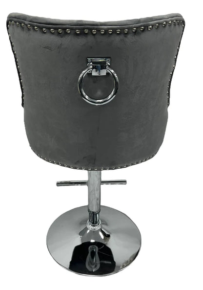 Chelsea Dark Grey Bar Stool