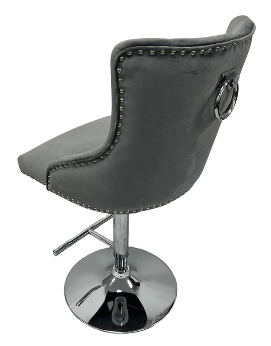 Chelsea Dark Grey Bar Stool