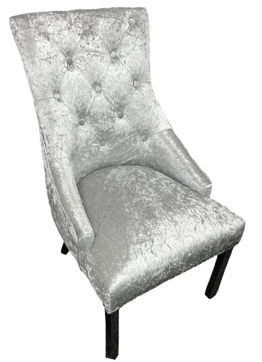 Jessica Chair (Ring Knocker/Chrome Legs) (4 Colours)