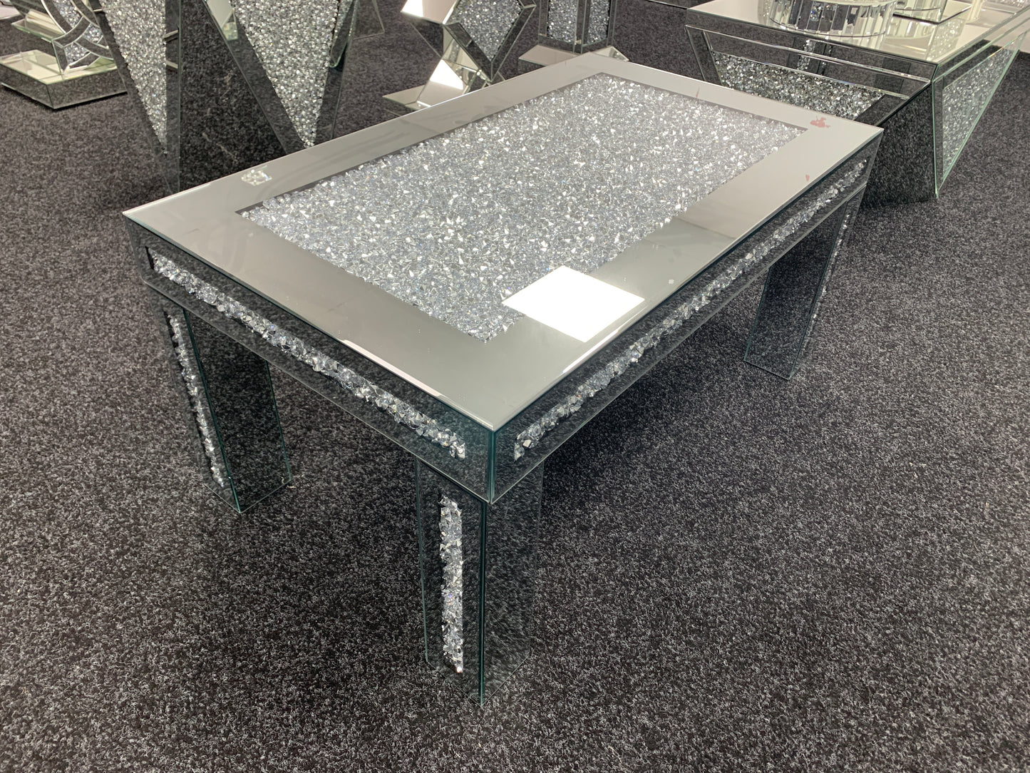 Roma Crushed Diamond Coffee Table