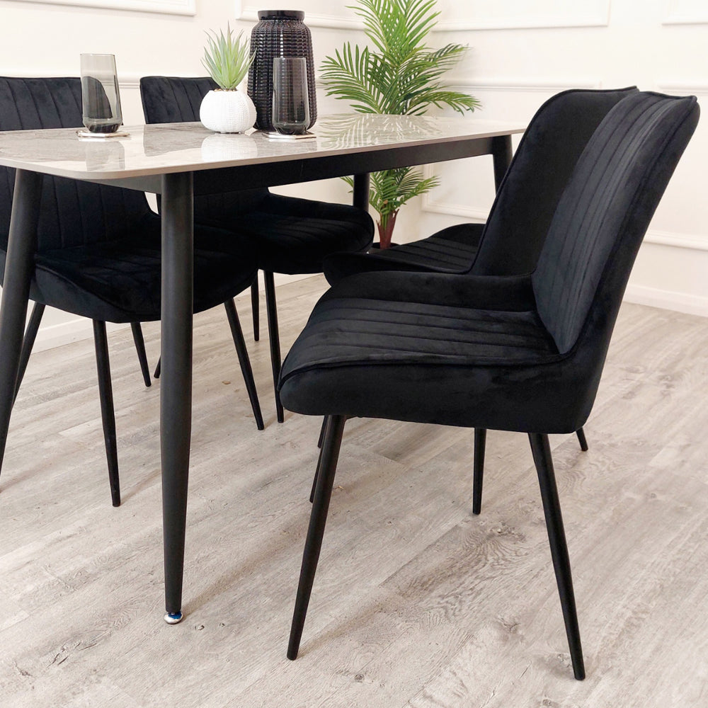 Dido Velvet Dining Chair (All Colours)