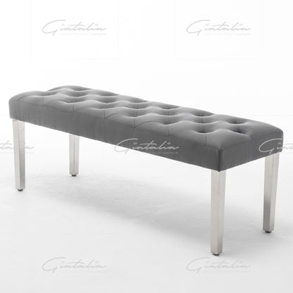 Isabella Bench - Grey