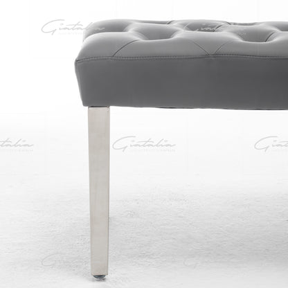 Isabella Bench - Grey