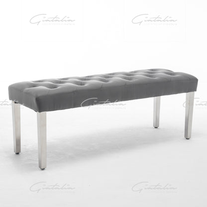 Isabella Bench - Grey