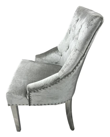 Jessica Chair (Ring Knocker/Chrome Legs) (4 Colours)