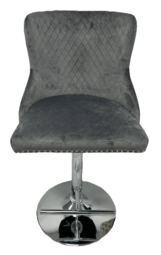 Lewis Bar Stool - Light Grey