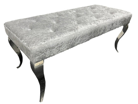 Lewis Silver Grey Bench 110/130/160cm